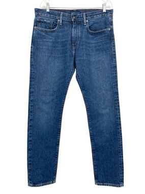 Levi’s Men’s Made & Crafted 502 Taper Straight Jeans Black Label Size 32 x 32